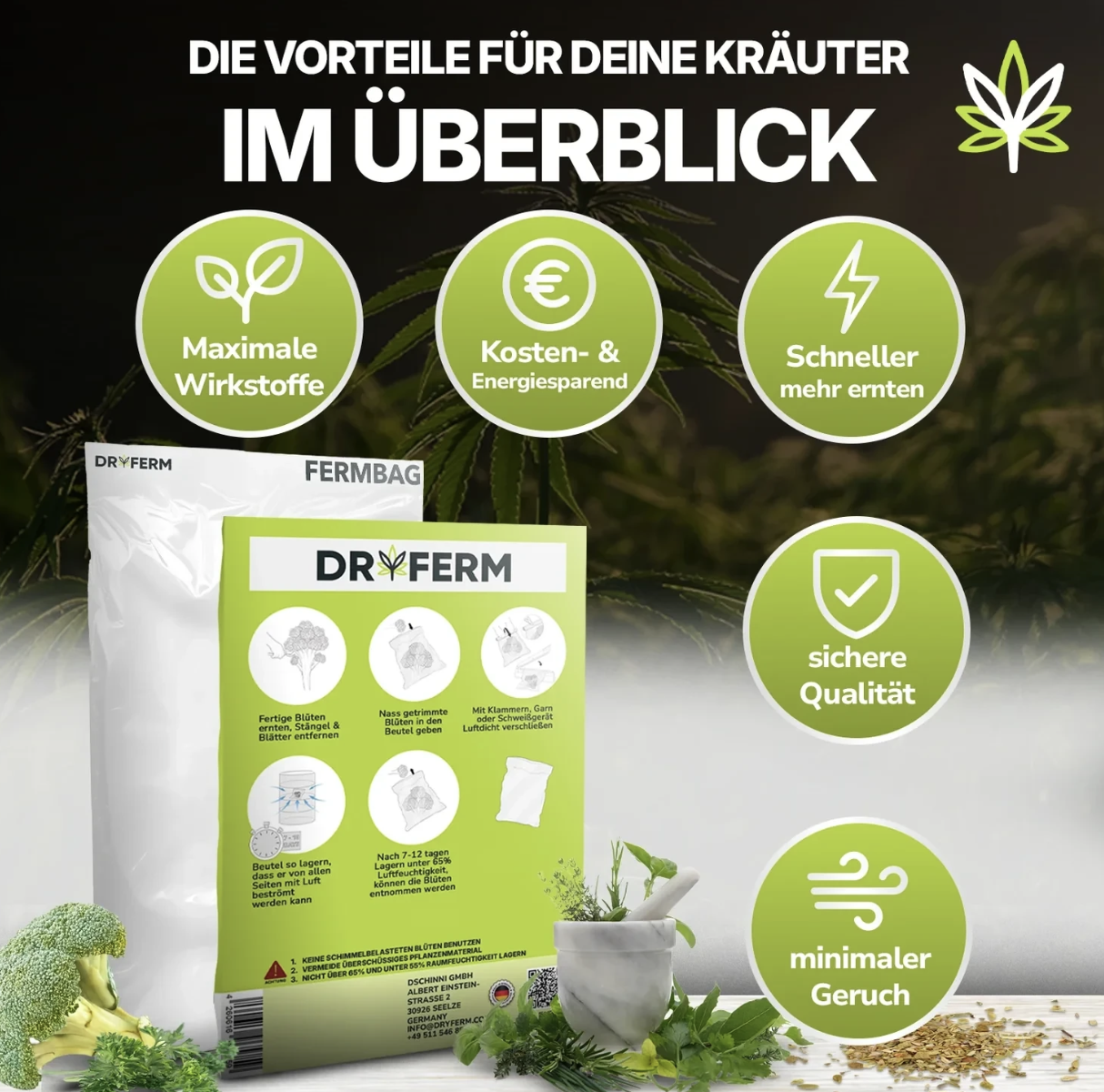 Dryferm Bag 30x50cm 3er Set