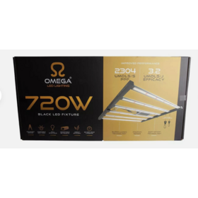 Omega Omega Black LED - 720W - Full Spectrum - 3.2 UMOL