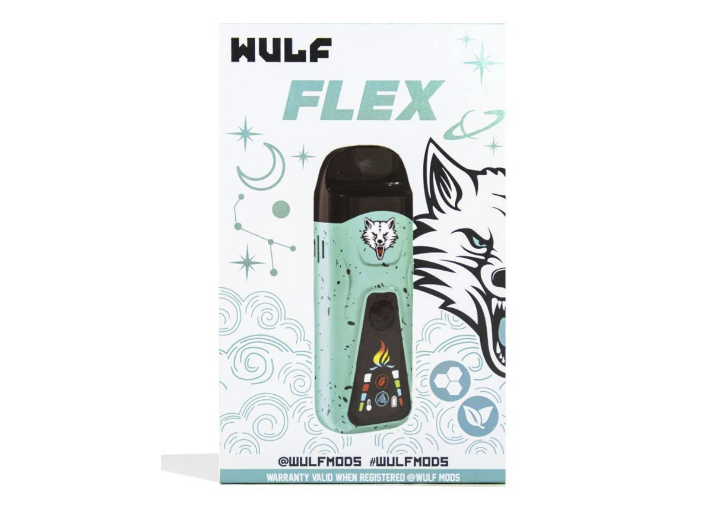 Wulfmods Wulf Flex Dual Vaporizer türkise schwarz