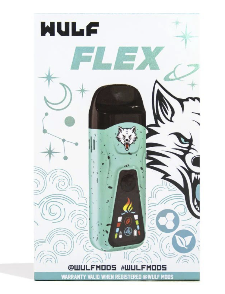 Wulfmods Wulf Flex Dual Vaporizer türkise schwarz