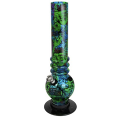 Acrylbong Street Art 26cm Blau