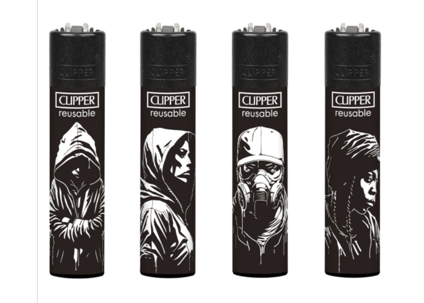 Clipper Clipper 4er Stencil Style