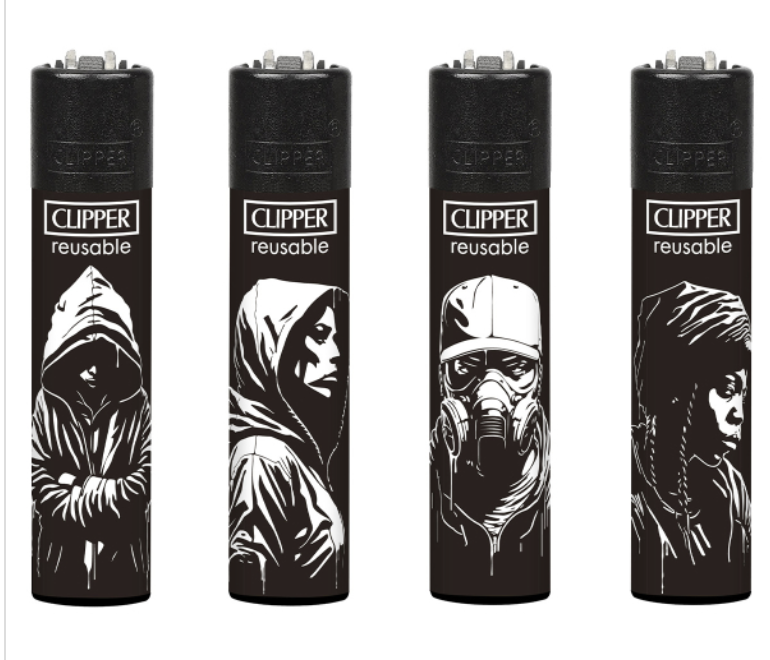 Clipper Clipper 4er Stencil Style