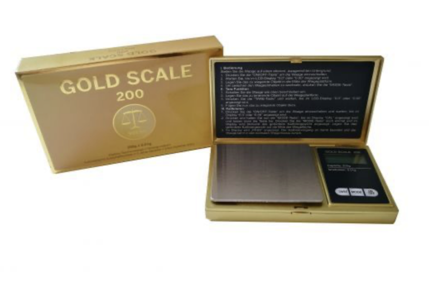 Waage Gold Scale 200x0.01g