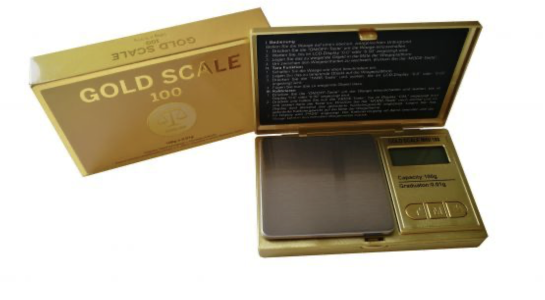 Waage Gold Scale 100x0.01g
