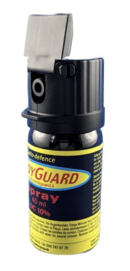 Pfefferspray Bodyguard 40ml mit Schutzkappe