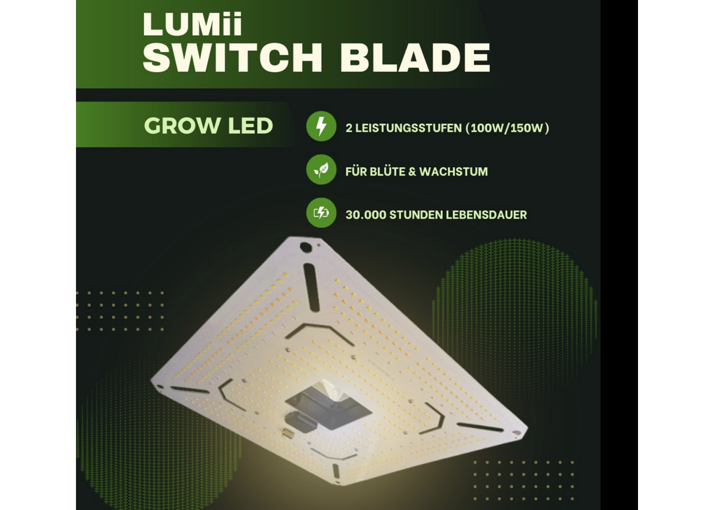 LUMii LUMii Switch Blade LED 150W