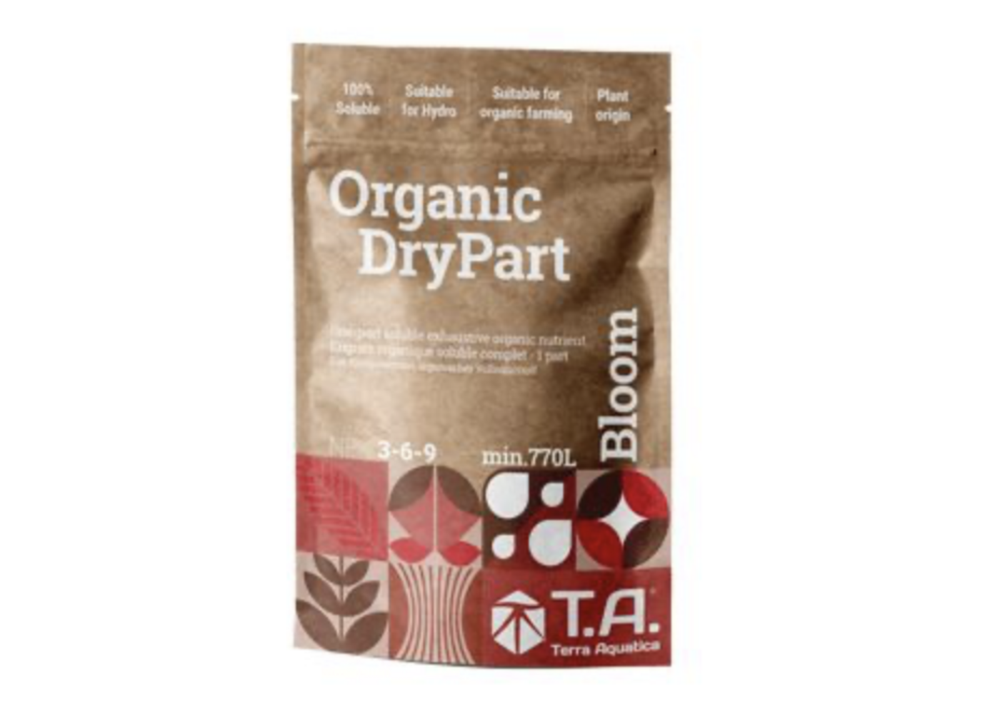 T.A. Terra Aquatica  (GHE) Terra Aquatica DryPart Organic Bloom 500g