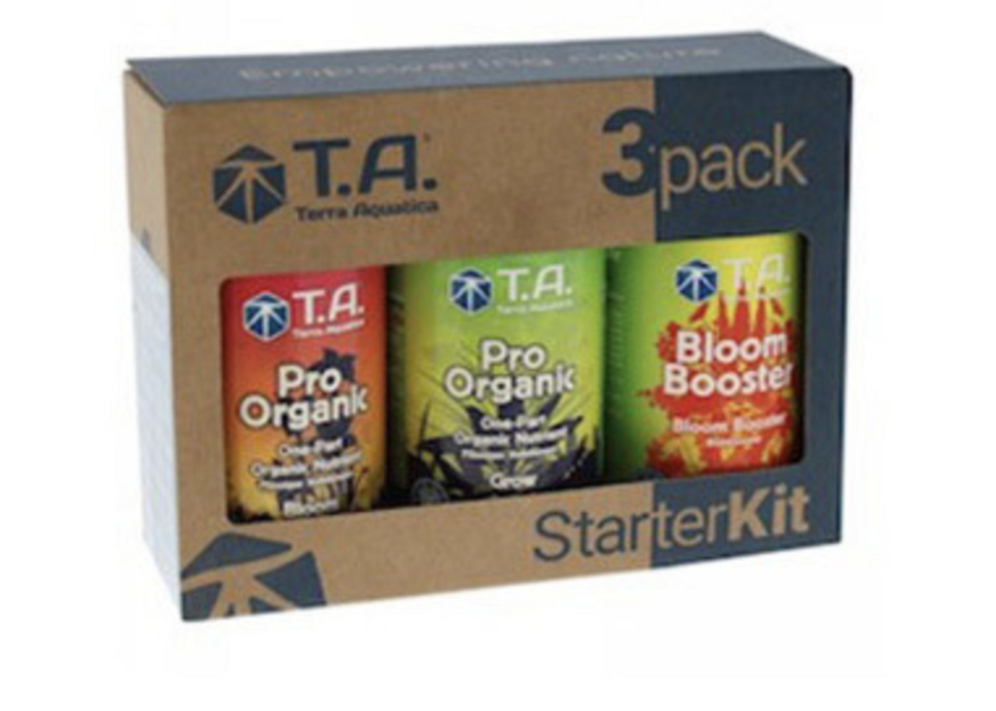 T.A. Terra Aquatica  (GHE) Terra Aquatica Box 3-Pack Pro Organic & Bloom Booster