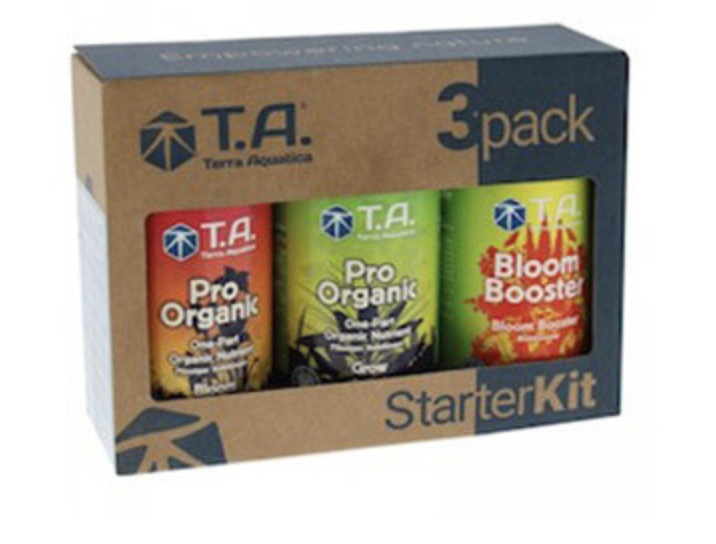 T.A. Terra Aquatica  (GHE) Terra Aquatica Box 3-Pack Pro Organic & Bloom Booster