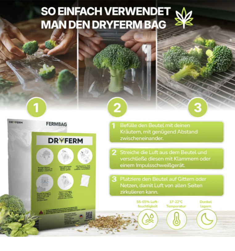 Dryferm Bag 3er Set 50x50cm