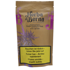 Herba di Berna CBD Herba di Berna Purple Punch Mini Buds 21g