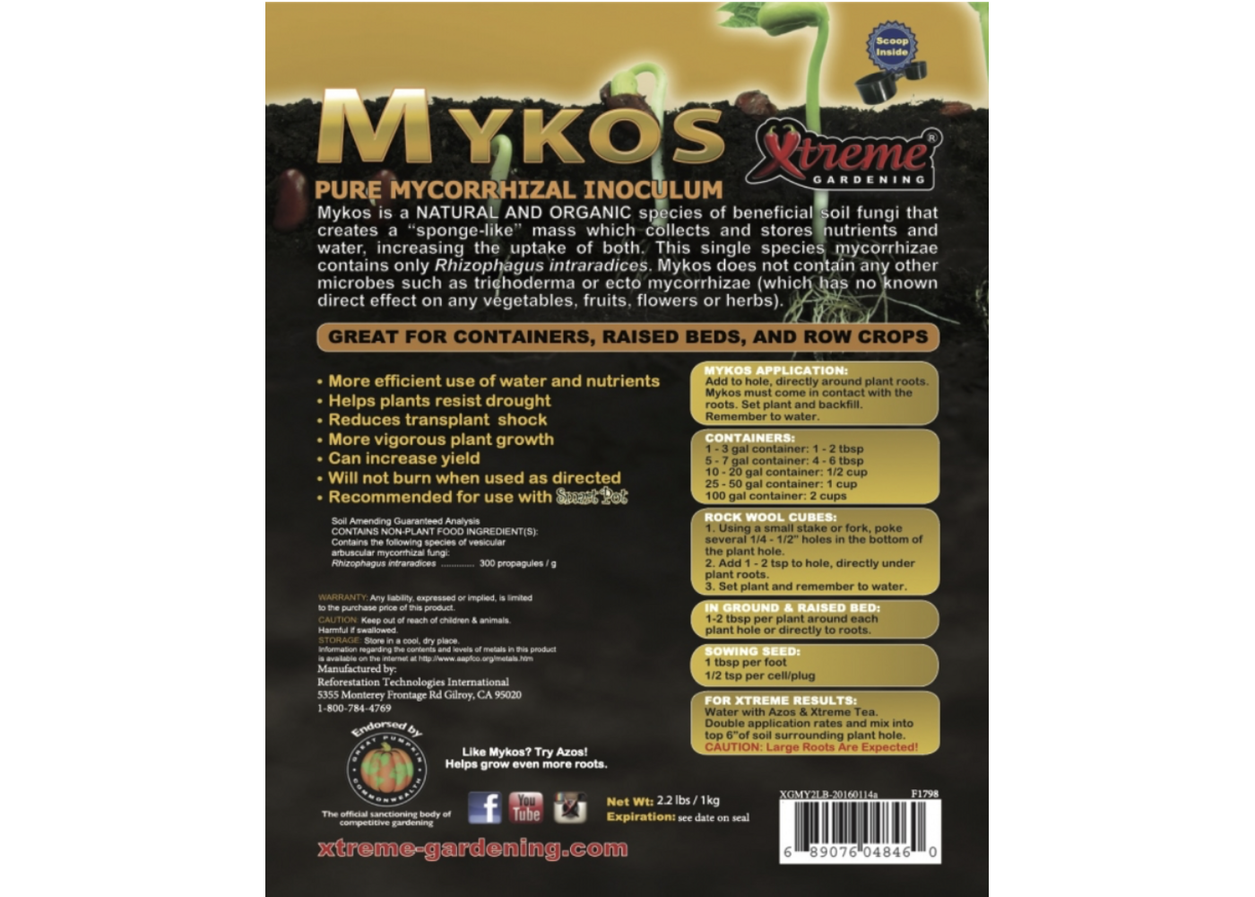 xtreme gardening Xtreme Gardening Mykos 454g