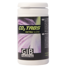 CO2 Tabs Extra Slow, 1 Dose mit 72 Tabletten