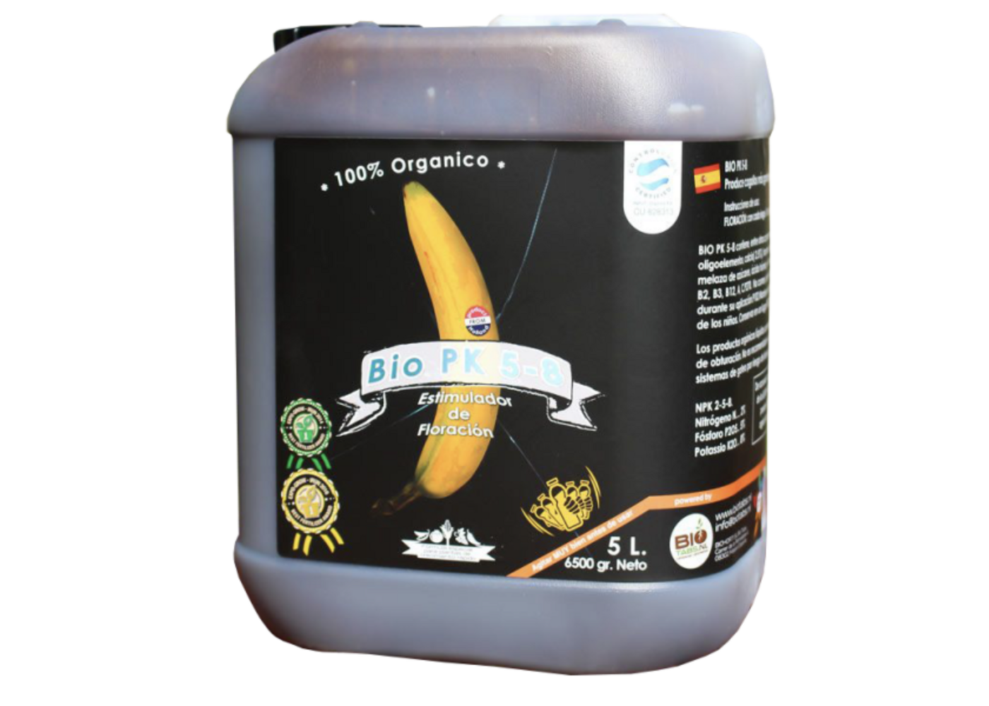 BioTabs BioTabs Bio PK 5-8, Organischer Flüssigdünger, NPK 2-5-8, 5l