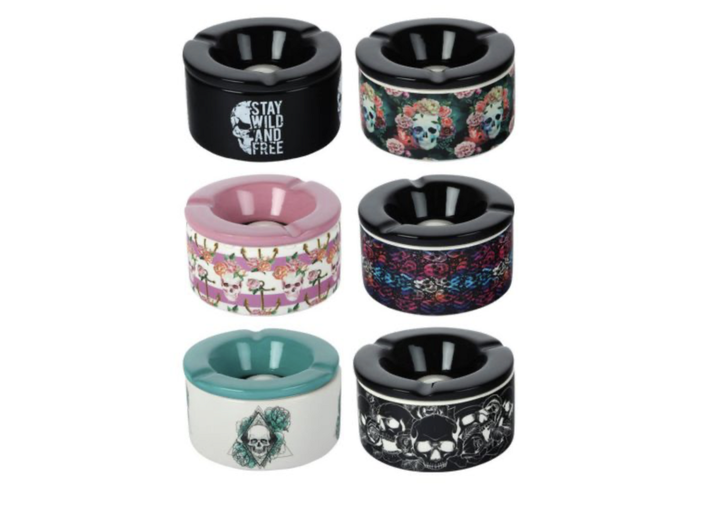 Windaschenbecher Skully 15cm