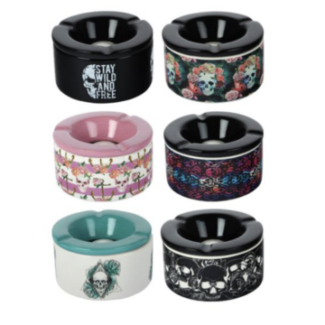  Windaschenbecher Skully 15cm