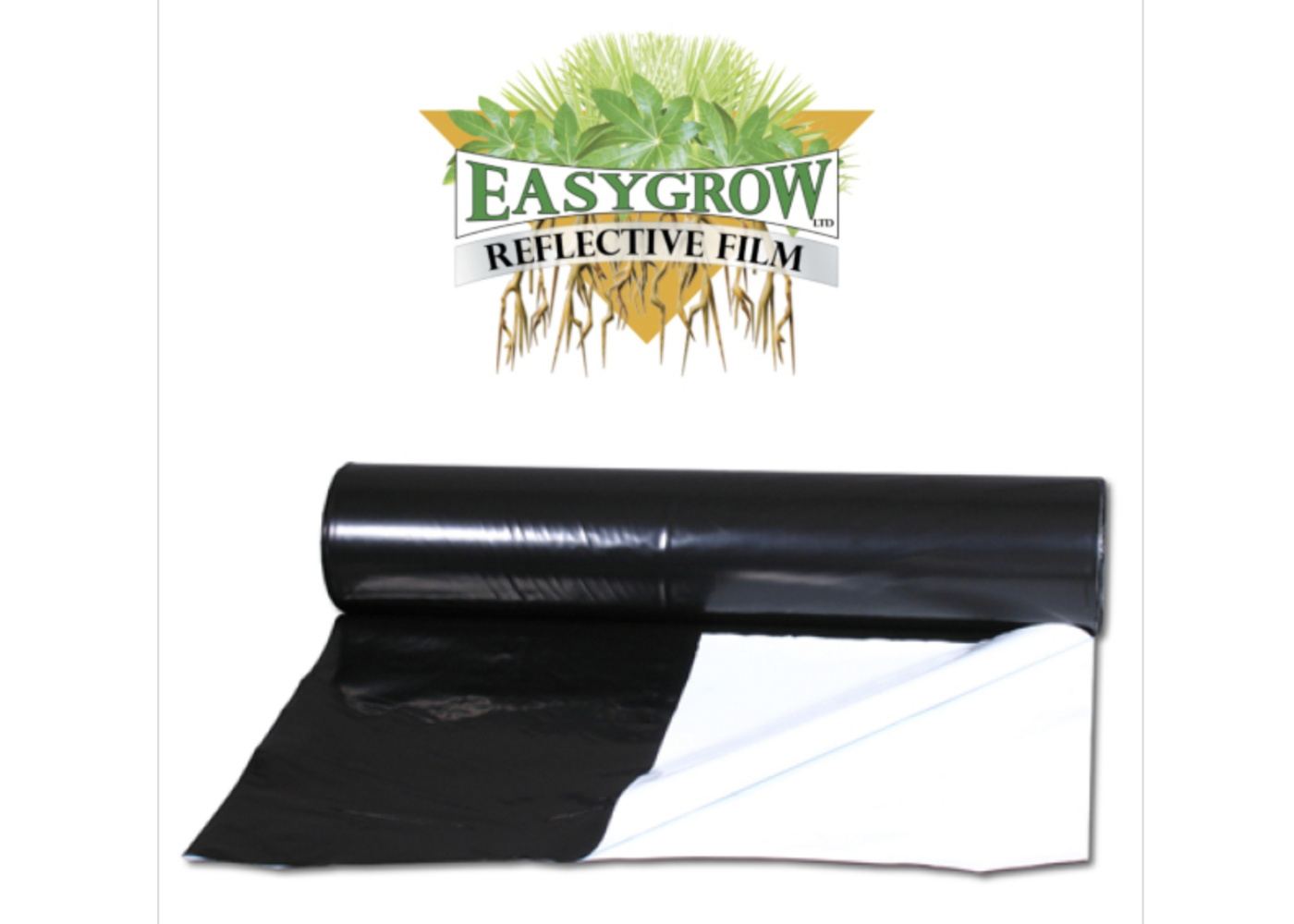 Easy Grow Folie schwarz/weiss 10x2m