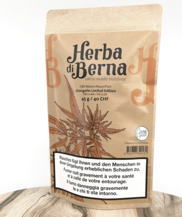 Herba di Berna CBD Herba di Berna Orangello Outdoor 45g