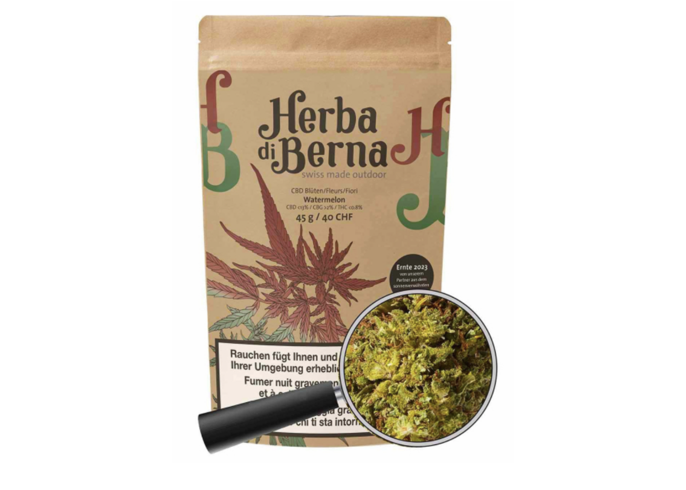Herba di Berna CBD Herba di Berna Watermelon Outdoor 45g