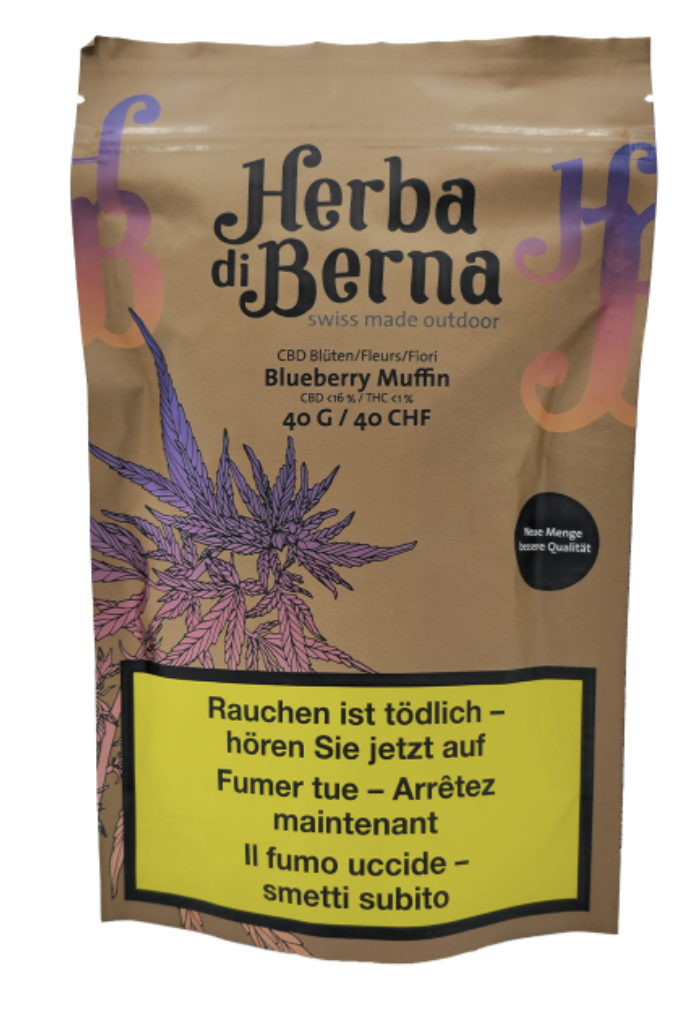 Herba di Berna Herba di Berna Blueberry Muffin 40g