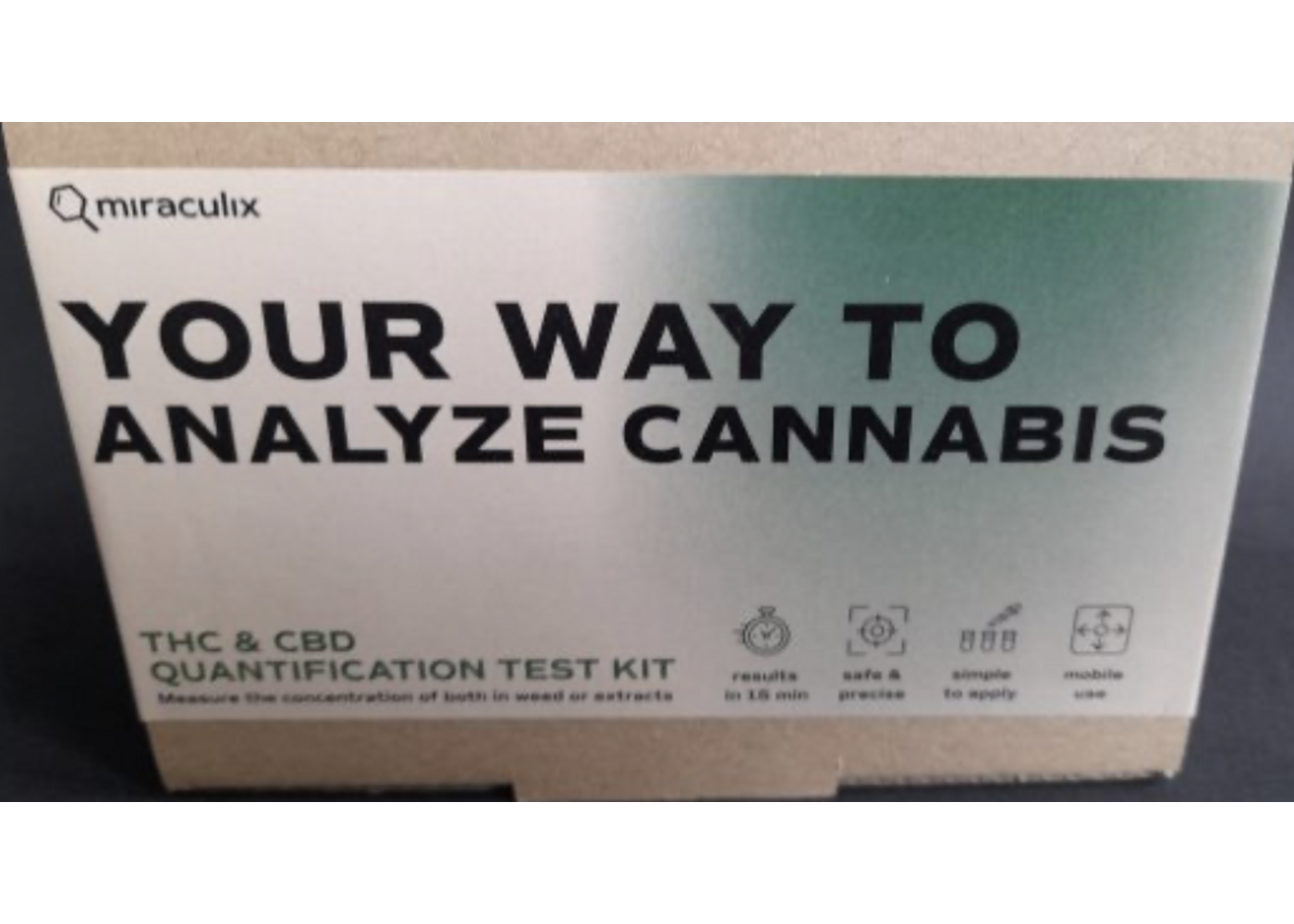 Quantifizierungstest Kit THC & CBD