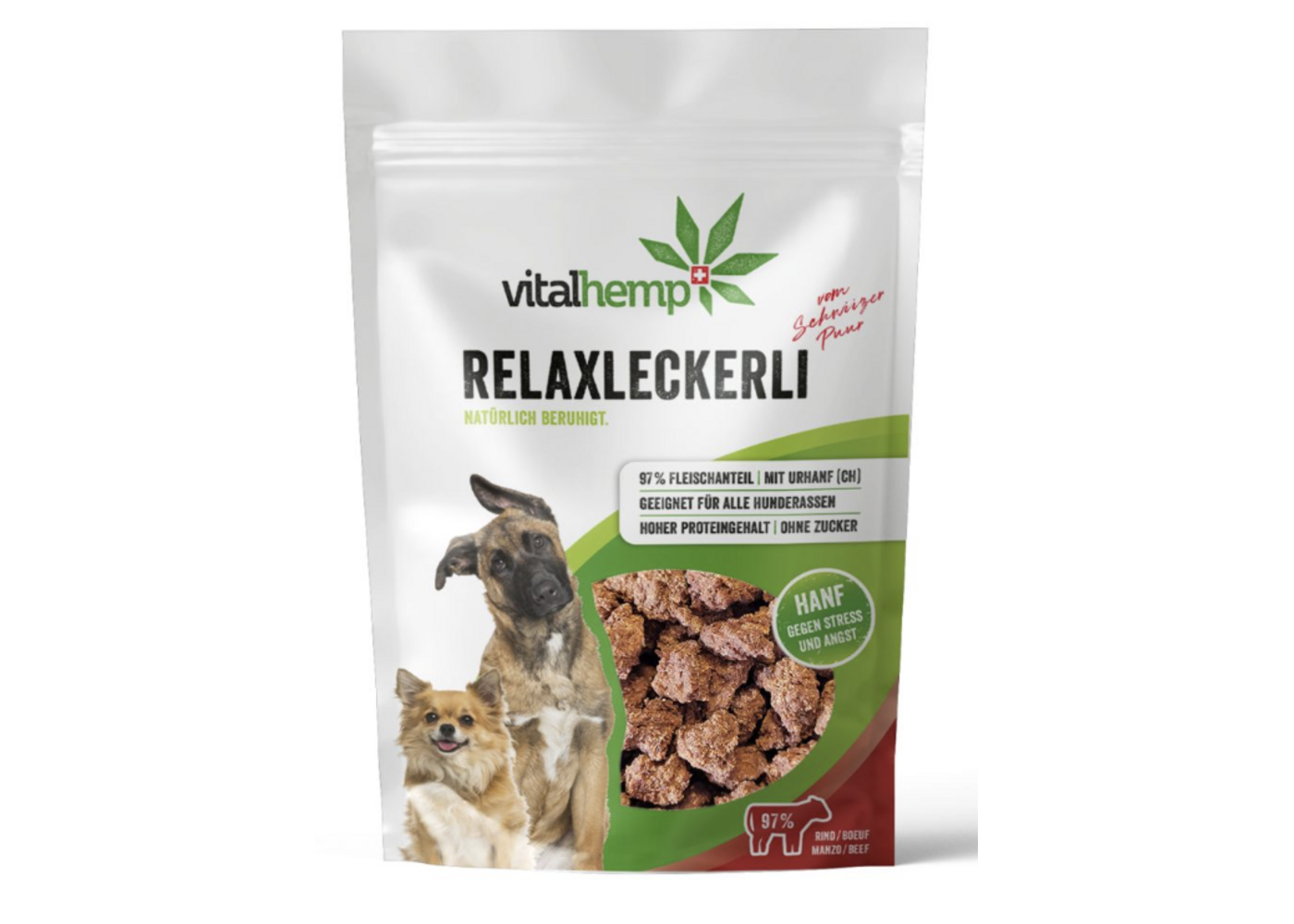 vitalhemp Relaxleckerli Rind 80g