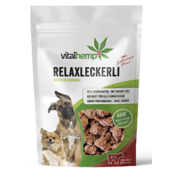 vitalhemp Relaxleckerli Rind 80g