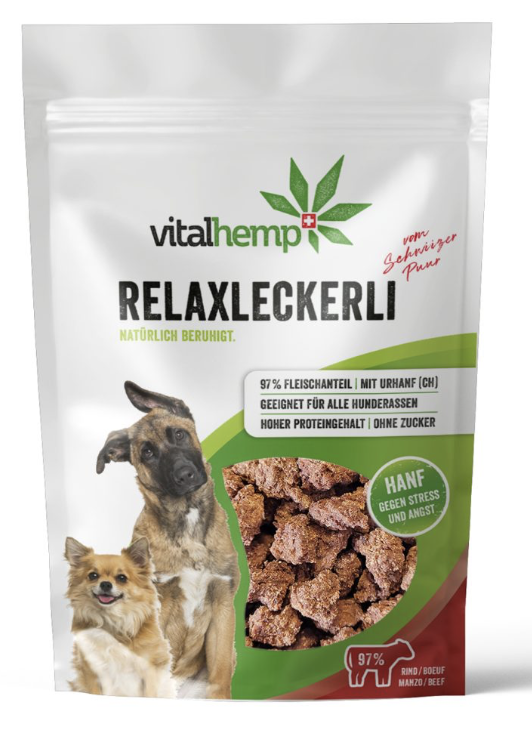 vitalhemp Relaxleckerli Rind 80g