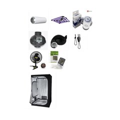 Growbox Set LED 100x100x200cm Lumen King 400W