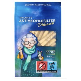Grannys Grannys Aktivkohlefilter De Luxe 50 Stk. 6mm