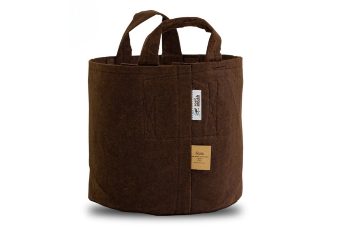 root pouch Root Pouch braun 16l mit Griffen