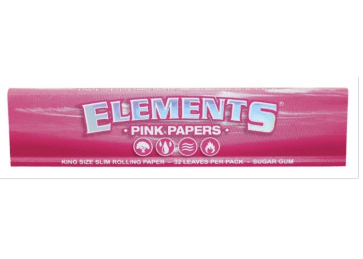 ELEMENTS PINK KING SIZE SLIM PAPERS