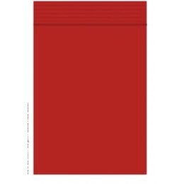  Grip 6x8cm 90my Red 100 Stk.