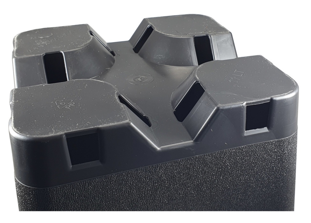 Topf viereckig 11 l 24x24x28cm