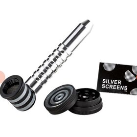  Purpfeife Set silber metall
