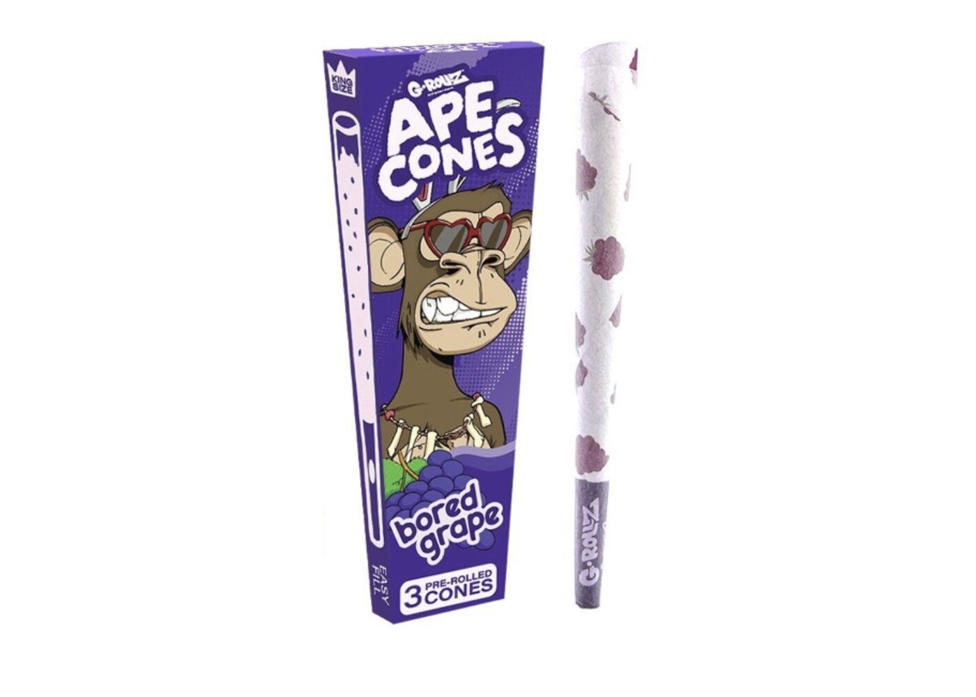 G-Rollz G-Rollz Ape Cones Berry Blue Pop Cones KS 3pcs.