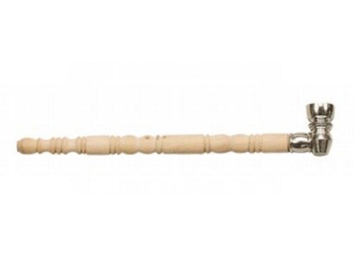 Holz Metall Pfeife 23.5cm