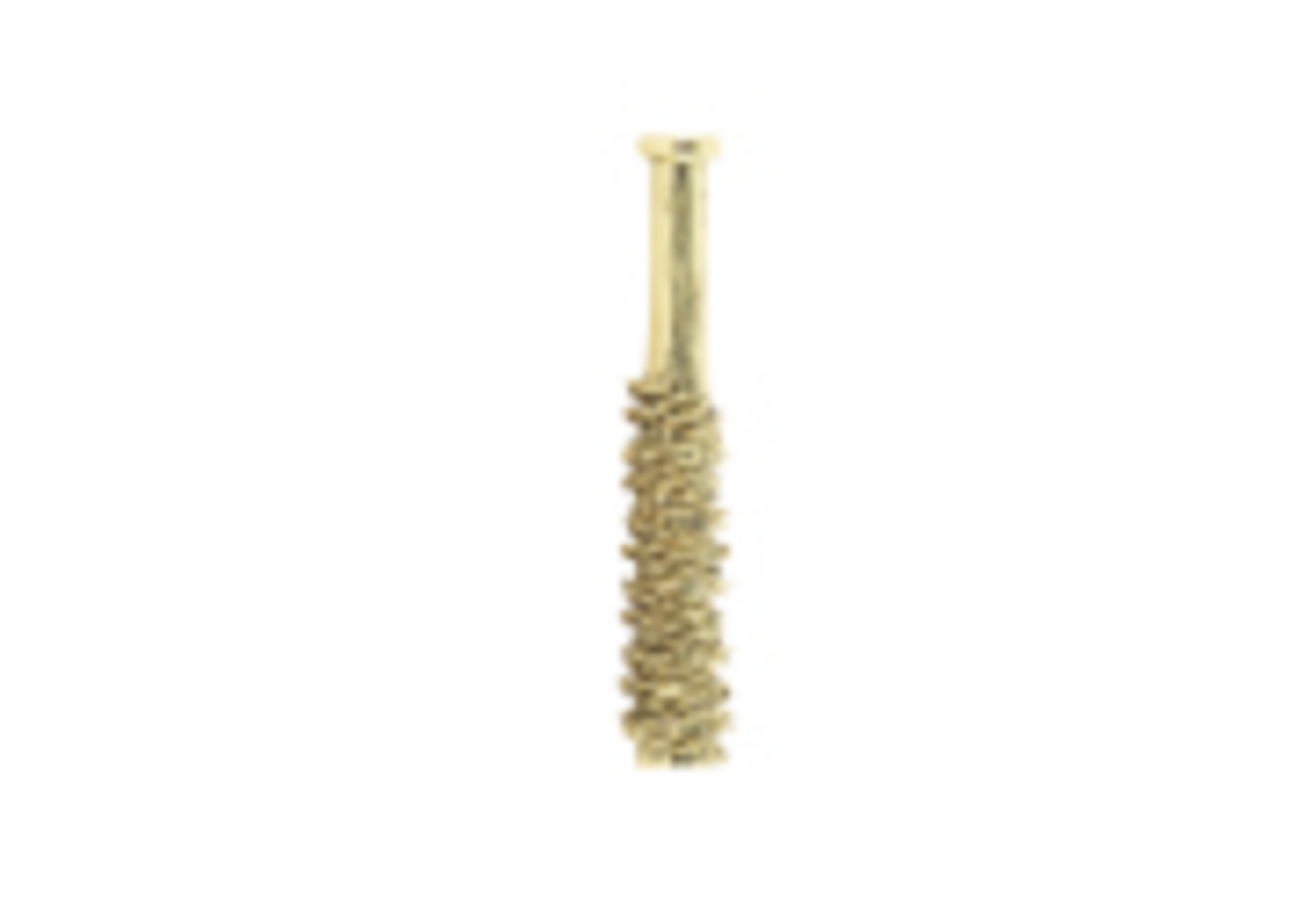 Gold Metal Sniffer Bat Stick 6cm