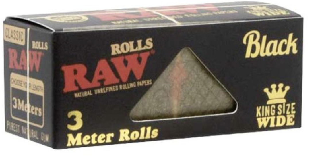 RAW RAW Black Rolls 3m