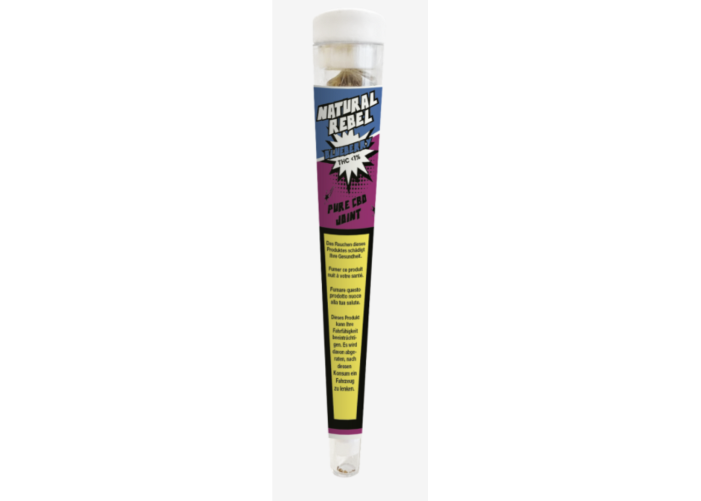 Natural Rebel Natural Rebel Pre Rolled - Blueberry CBD