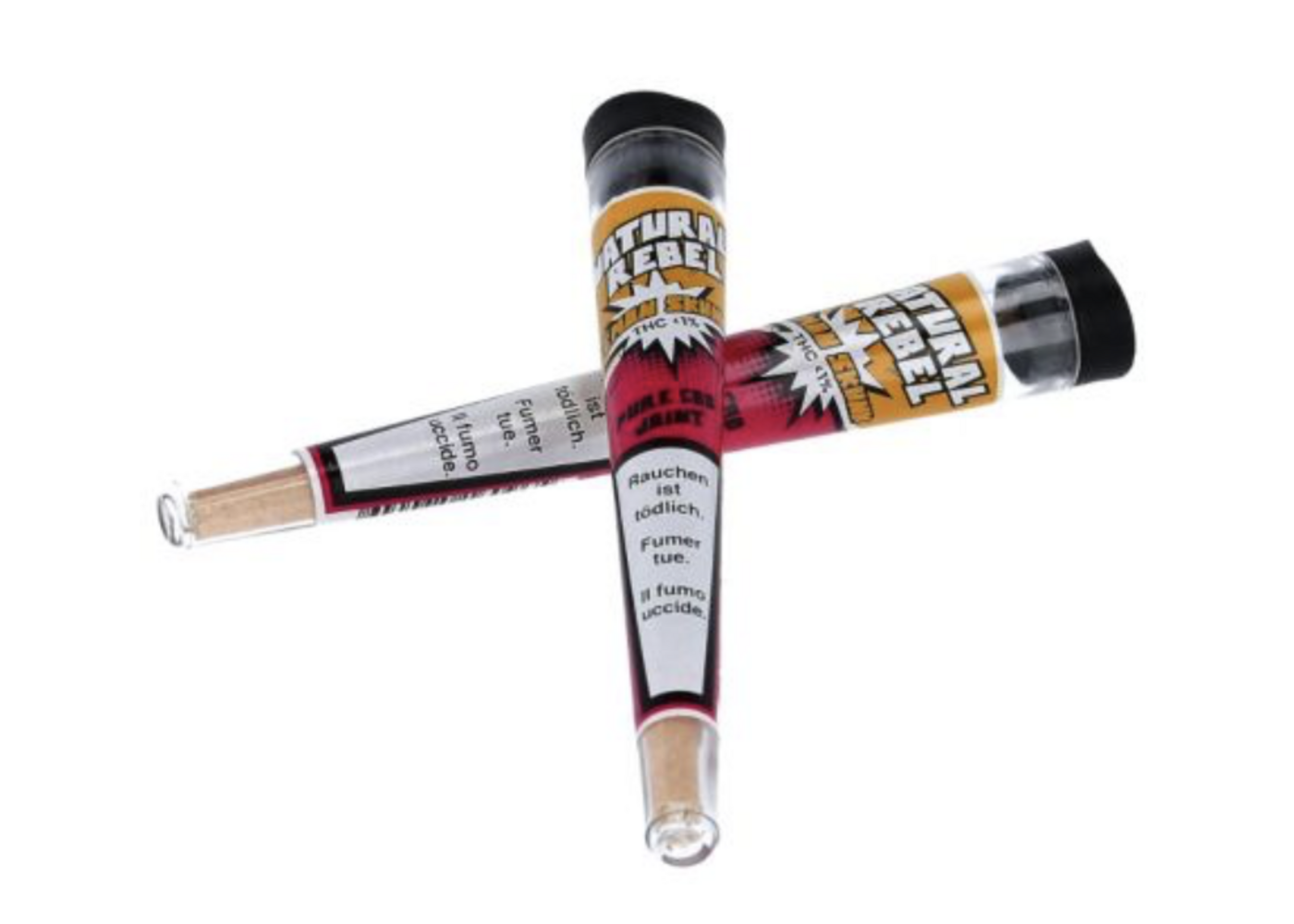 Natural Rebel Natural Rebel Pre Rolled - Lemon Skunk CBD
