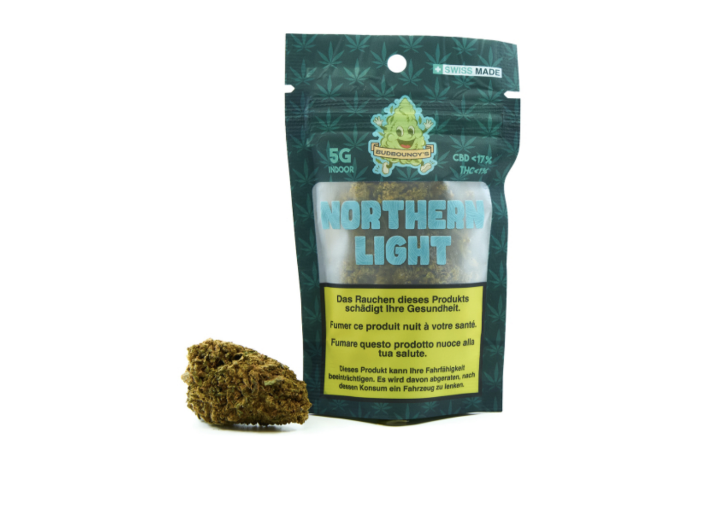 BudBouncy's Northern Light Indoor 5g CBD