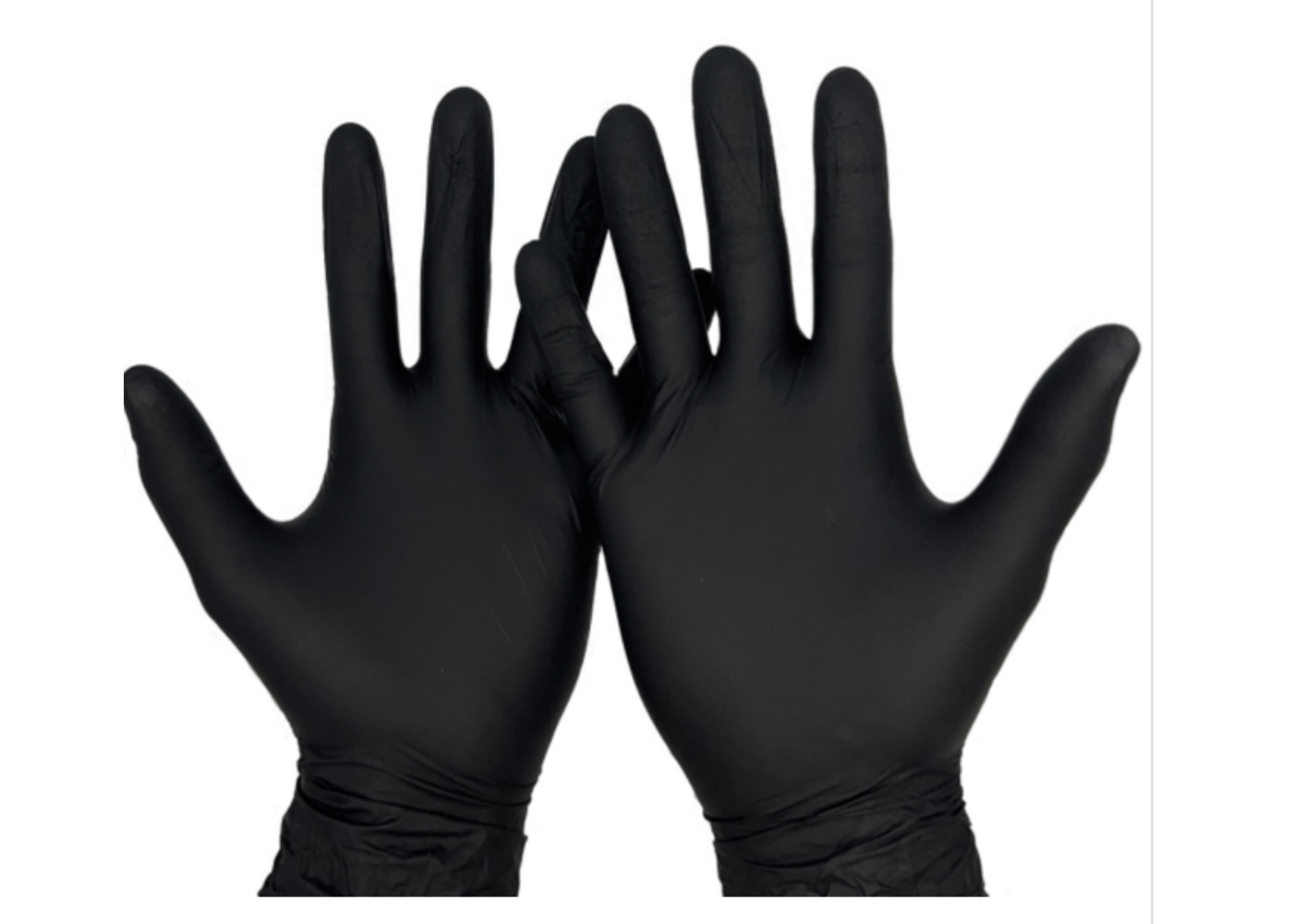 Platinum Schwarze Nitril Handschuhe XL 100pcs.