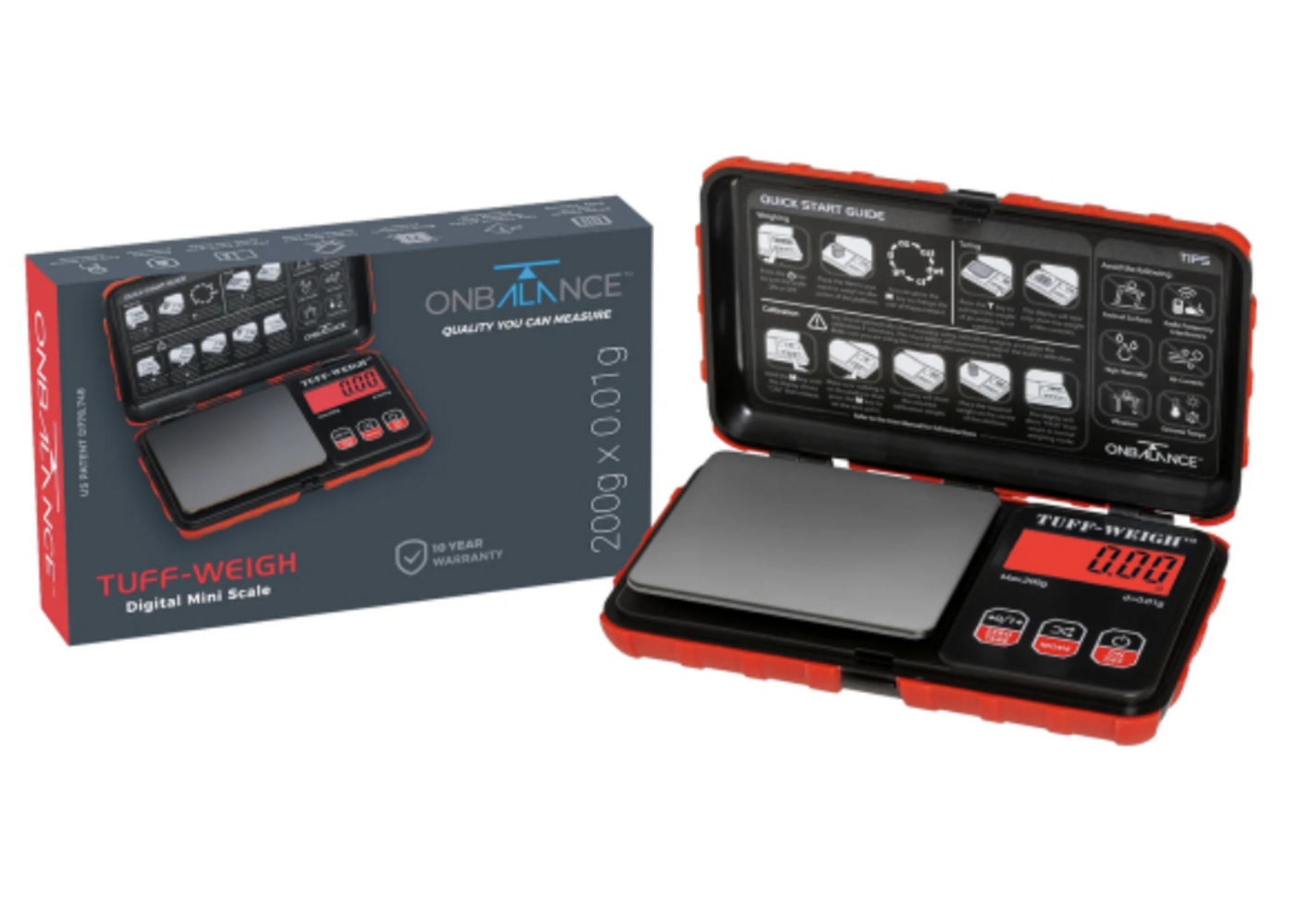 On Balance Waage On Balance Tuff Weigh  200x0.01g