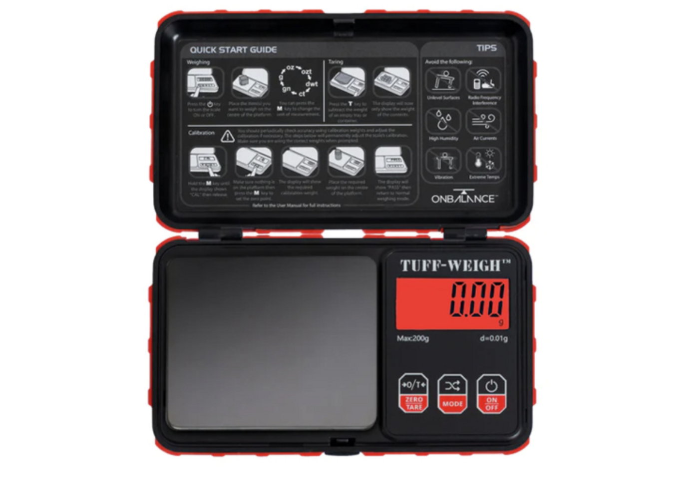 On Balance Waage On Balance Tuff Weigh  200x0.01g