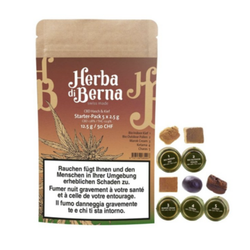Herba di Berna Herba di Berna ~ CBD Hasch Starter Pack ~ 12.5g