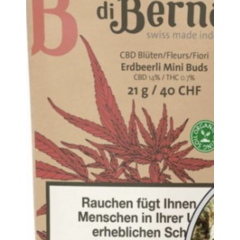 Herba di Berna Herba di Berna Erdbeerli Indoor Mini Buds 21g