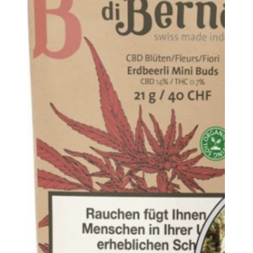 Herba di Berna Herba di Berna Erdbeerli Indoor Mini Buds 21g