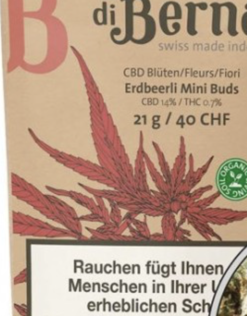 Herba di Berna Herba di Berna Erdbeerli Indoor Mini Buds 21g